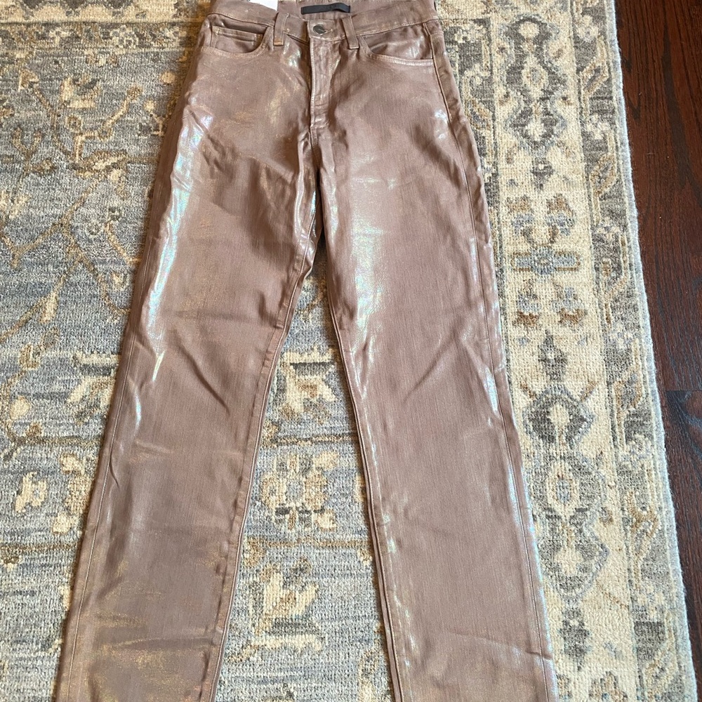 Joe’s Jeans Metallic Denim size 25 Never worn